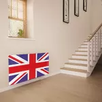 Glass Radiator Cover in Union Jack - Extra Large