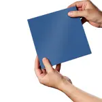 Capri Blue Glass Splashback Sample 140mm x 140mm