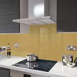 Sandstone - Glass Splashback Socket Cutout - 100cm Wide x 40cm High