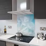 Dandelion flower - Kitchen Glass Splashback - 90cm Wide x 40cm High