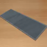 Anthracite Grey - Glass Table Runners 100cm Wide x 30cm High