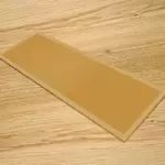 Beige - Glass Table Runners100cm x 30cm