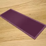 Deep Purple - Glass Table Runners 100cm x 30cm