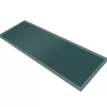Emerald Green - Glass Table Runners 100cm Wide x 30cm High