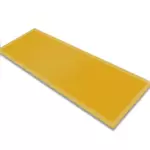 Mustard - Glass Table Runners 100cm Wide x 30cm High