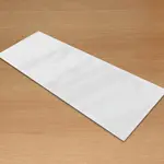 Silver - Glass Table Runners 80cm Wide x 30cm High