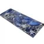 Glass Table Runner in Liquid Galaxy - 100cm Wide x 30cm High