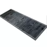 Glass Table Runner in Black Ash - 100cm Wide x 30cm High
