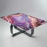 Glass Table Top - Printed Digital Images - Made To Measure