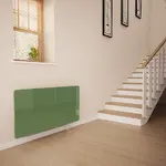 Jade Green Glass Splashback Upstand 100cm x 14cm