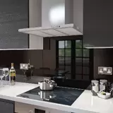 Click to see Glass Splashbacks with Socket Cutout