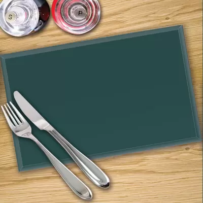 Emerald Green Toughened 4 x Place Mat