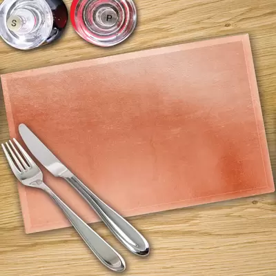 Digital Print Placemat x 4 - Rose Gold