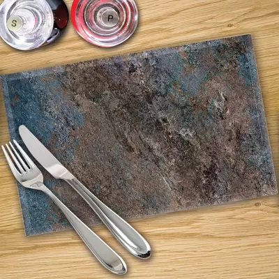 Digital Print Placemat x 4 - Concrete