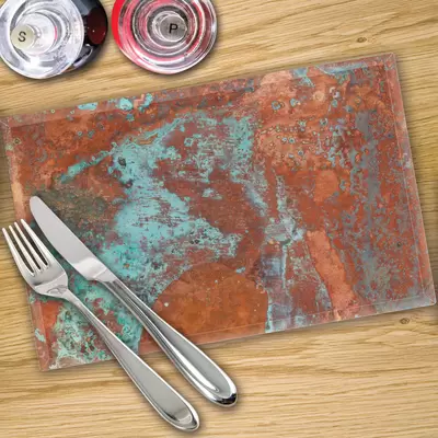 Glass Place Mats x 4 - Printed Digital Images