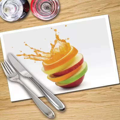 Glass Place Mats x 4 - Printed Digital Images