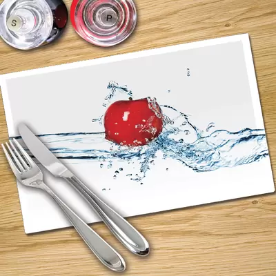 Glass Place Mats x 4 - Printed Digital Images