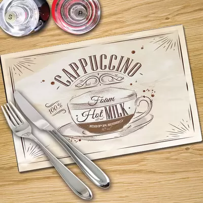 Glass Place Mats x 4 - Printed Digital Images