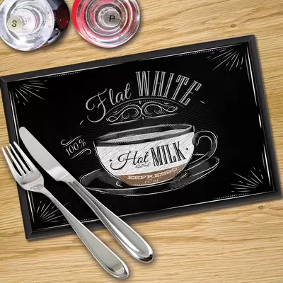 Glass Place Mats x 4 - Printed Digital Images