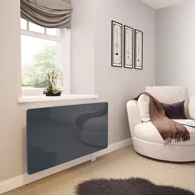 Glass Radiator Cover - In Premier Colours - Made To Measure