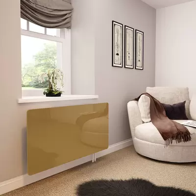 Glass Radiator Cover - In Premier Colours - Made To Measure
