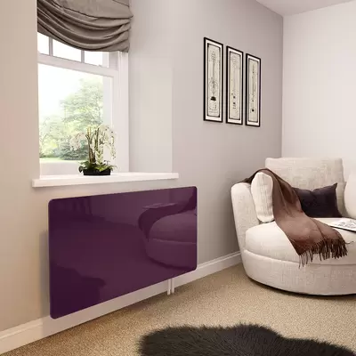 Glass Radiator Cover - In Premier Colours - Made To Measure
