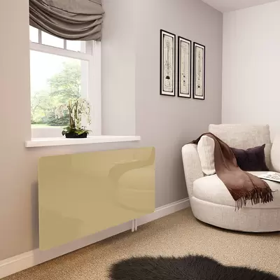 Glass Radiator Cover - In Premier Colours - Made To Measure