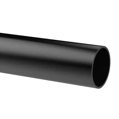 Premier Range Stainless Steel Glass Balustrade Handrail In Black 3000mm x 42.4mm