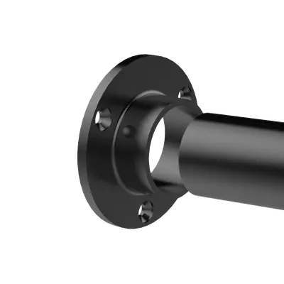 Premier Range Stainless Steel Glass Balustrade Handrail Wall bracket In Black 42.4mm