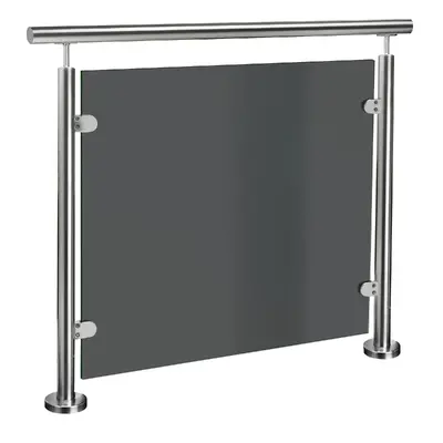 Premier Range Smoked Toughened Balustrade Glass 10mm in Custom Size