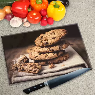 Glass Chopping Board - Printed Digital Images