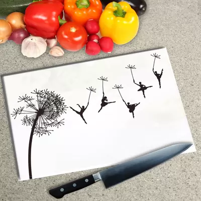 Glass Chopping Board - Printed Digital Images