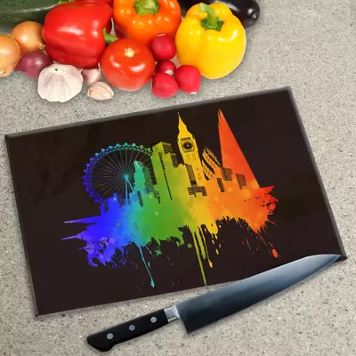 Glass Chopping Board - Printed Digital Images