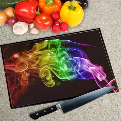 Glass Chopping Board - Printed Digital Images