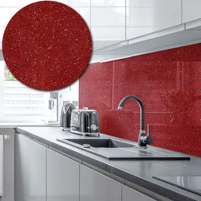 Acrylic Splashback Glitter 3mm