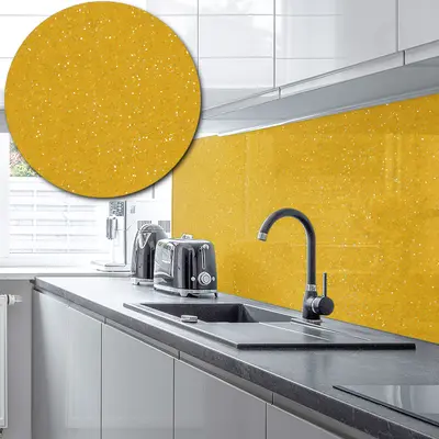 Acrylic Splashback Glitter 3mm