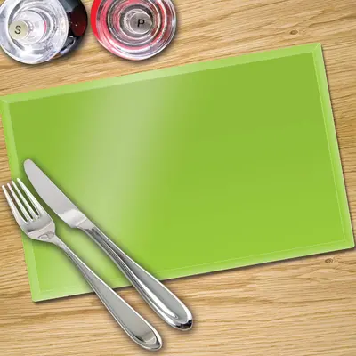 Glass Place Mats x 4 - In Premier Colours