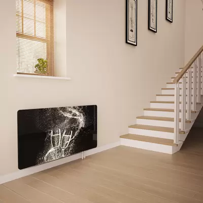 Glass Radiator Cover in Champagne Toast - Extra Small