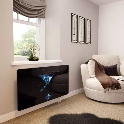 Glass Radiator Cover - Printed Digital Images - Made To Measure