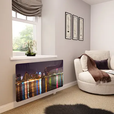Glass Radiator Cover - Printed Digital Images - Made To Measure