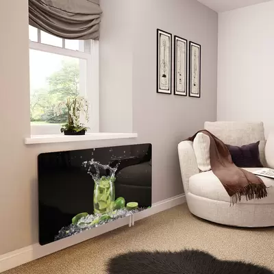 Glass Radiator Cover - Printed Digital Images - Made To Measure