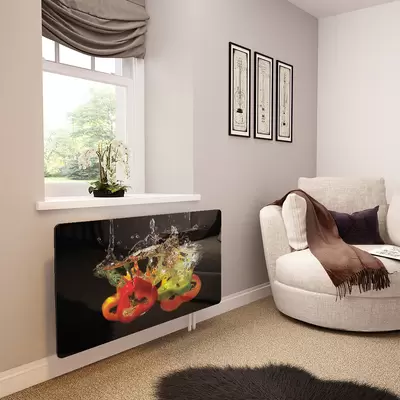 Glass Radiator Cover - Printed Digital Images - Made To Measure