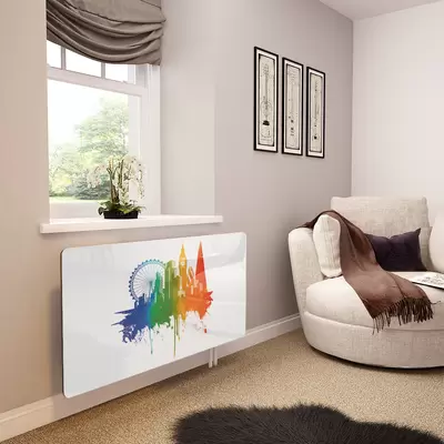 Glass Radiator Cover - Printed Digital Images - Made To Measure