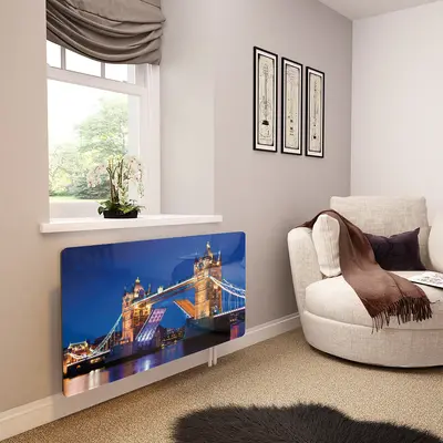 Glass Radiator Cover - Printed Digital Images - Made To Measure