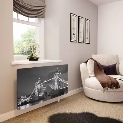 Glass Radiator Cover - Printed Digital Images - Made To Measure