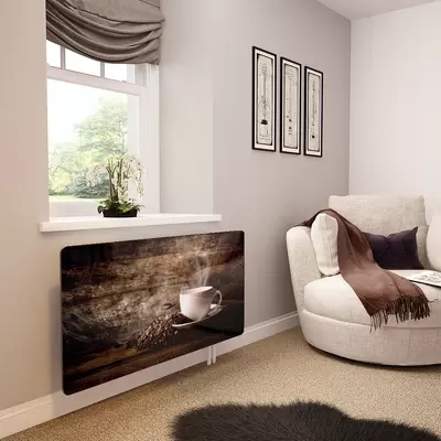 Glass Radiator Cover - Printed Digital Images - Made To Measure