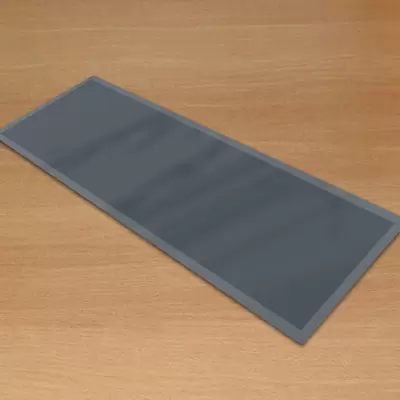 Anthracite Grey - Glass Table Runners 100cm Wide x 30cm High