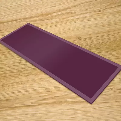 Glass Table Runner - In Premier Colours - Made To Measure