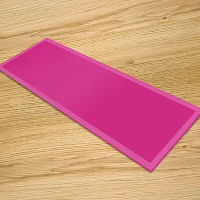 Glass Table Runner - In Premier Colours - Made To Measure