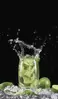 Glass Hob Cover / Chopping Board in Mojito - 30cm Wide x 52cm High